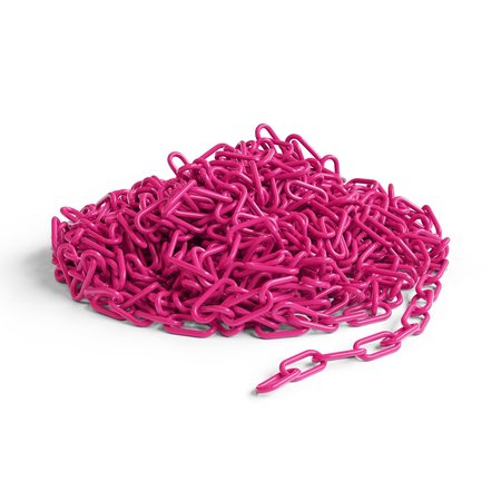 MONTOUR LINE Magenta Plastic Chain, 2 In, 50 Ft. Long CH-CH-20-MA-50-BX